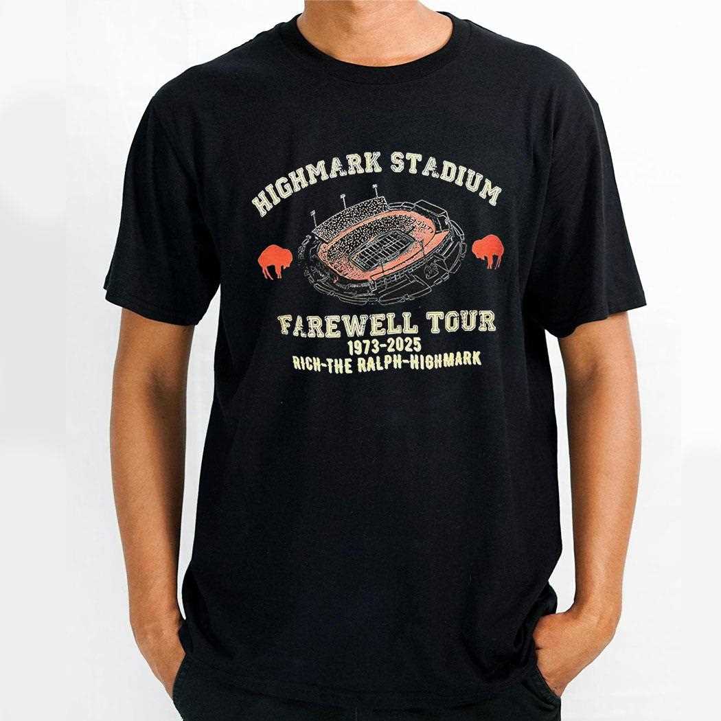Highmark Stadium Farewell Tour 1973 2025 Shirt