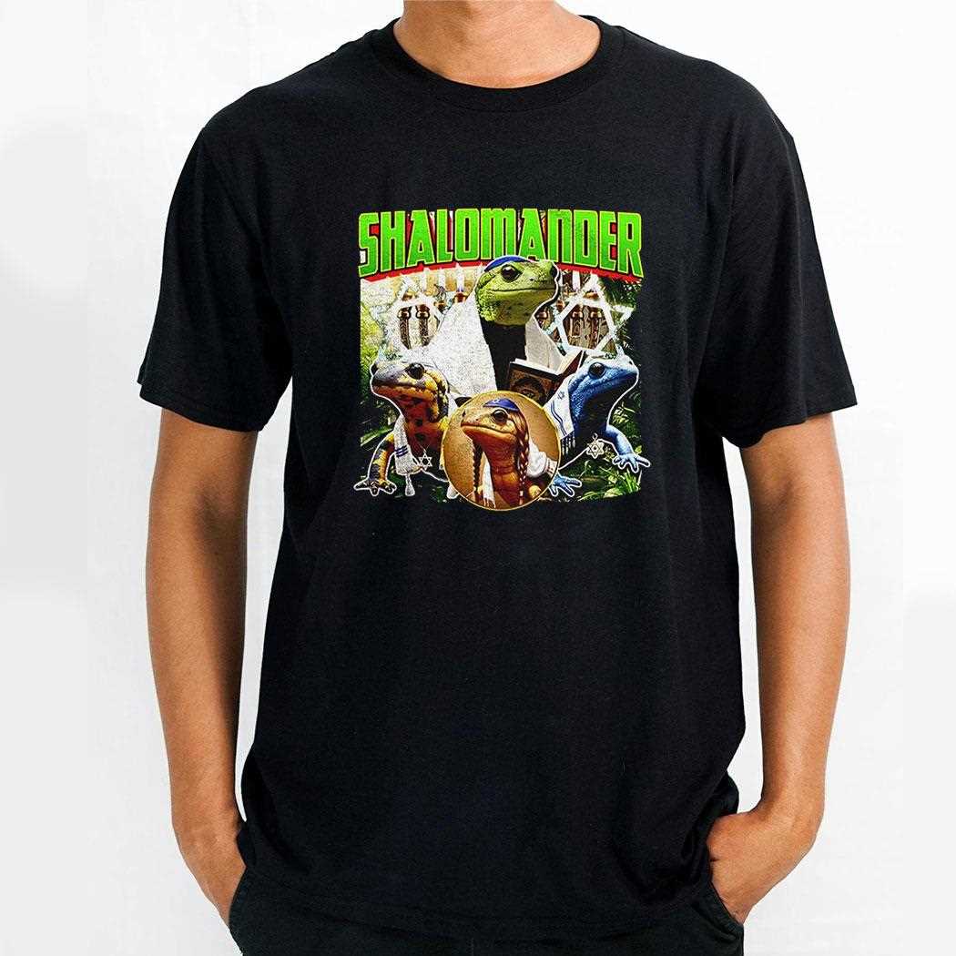 Shalomander Jewish Salamander Shirt