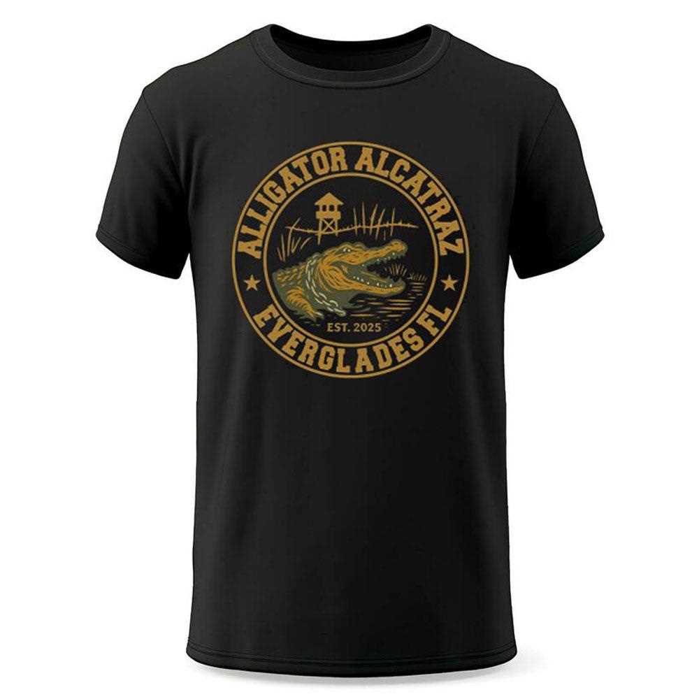 Alligator Alcatraz Everglades Fl Est 2025 Shirt Alligator Alcatraz Everglades Fl Est 2025 Shirt