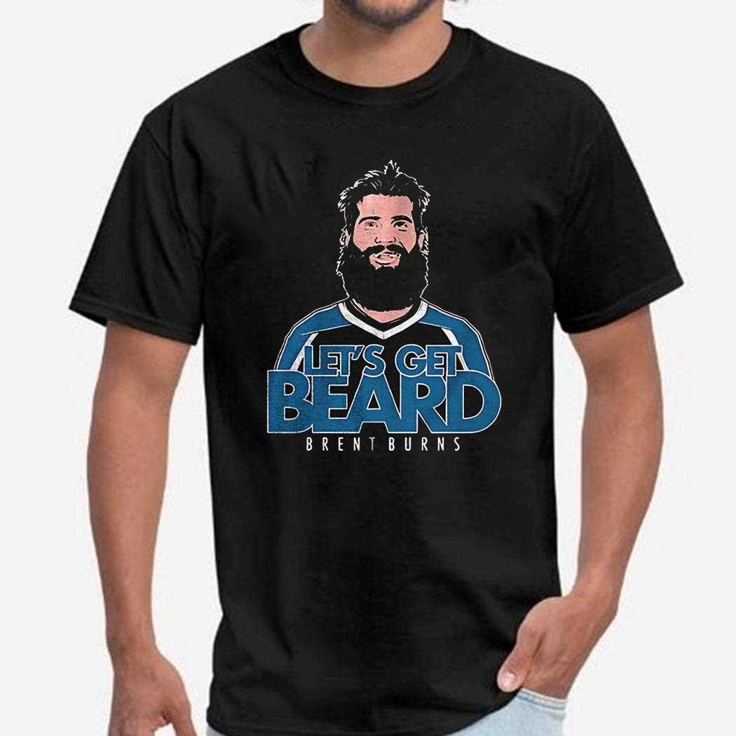 Brent Burns Lets Get Beard Colorado Hockey Shirt