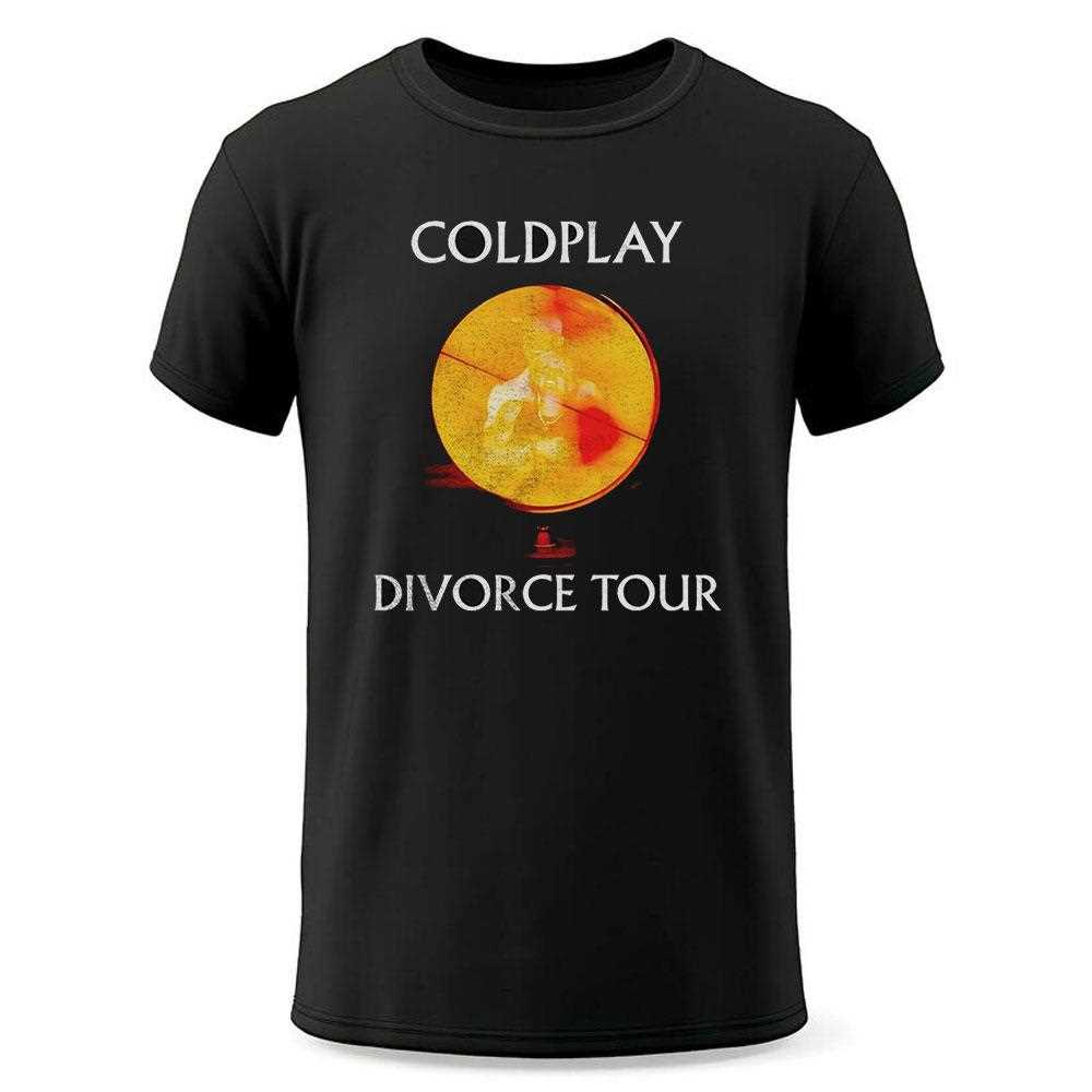 Coldpaly Divorce Tour Shirt Coldpaly Divorce Tour Shirt