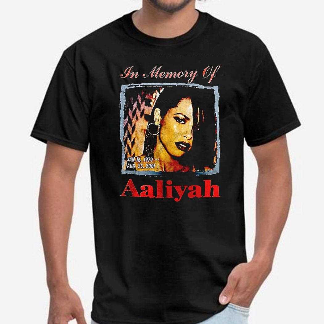 Hailey Baldwin In Memory Of Aaliyah Tribute T-shirt Hailey Baldwin In Memory Of Aaliyah Tribute T-shirt