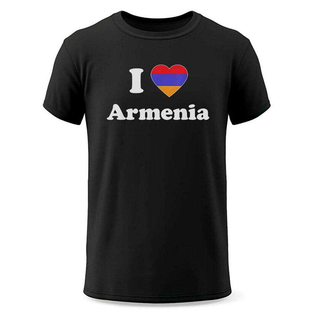 I Love Armenia Flag Shirt I Love Armenia Flag Shirt