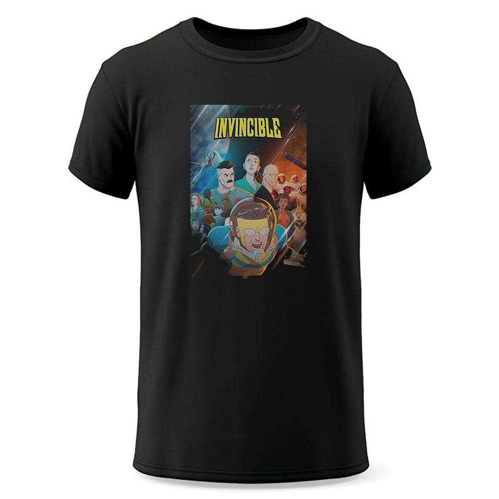 Invincible Comic Series Poster T-shirt Invincible Comic Series Poster T-shirt