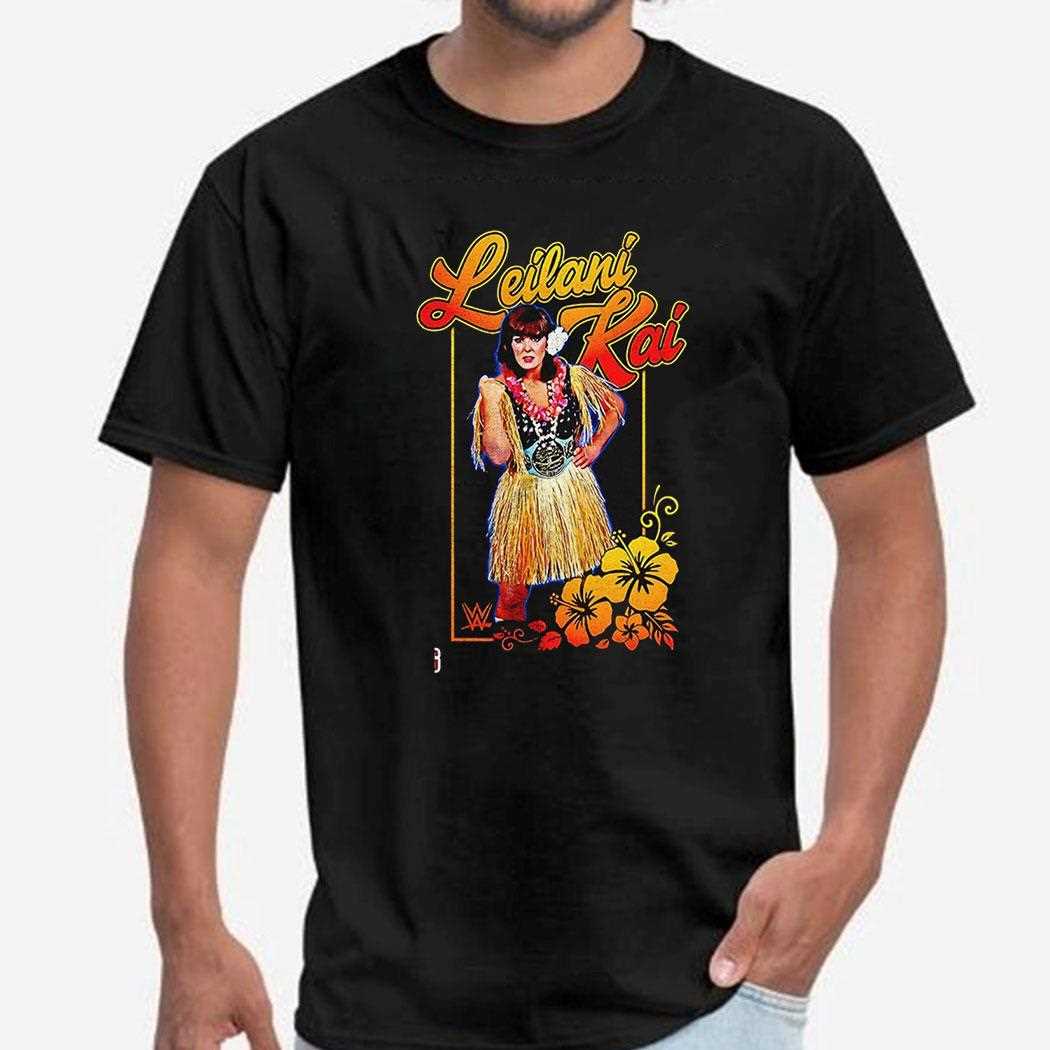 Leilani Kai Wwe Legends 80s Wrestling Shirt