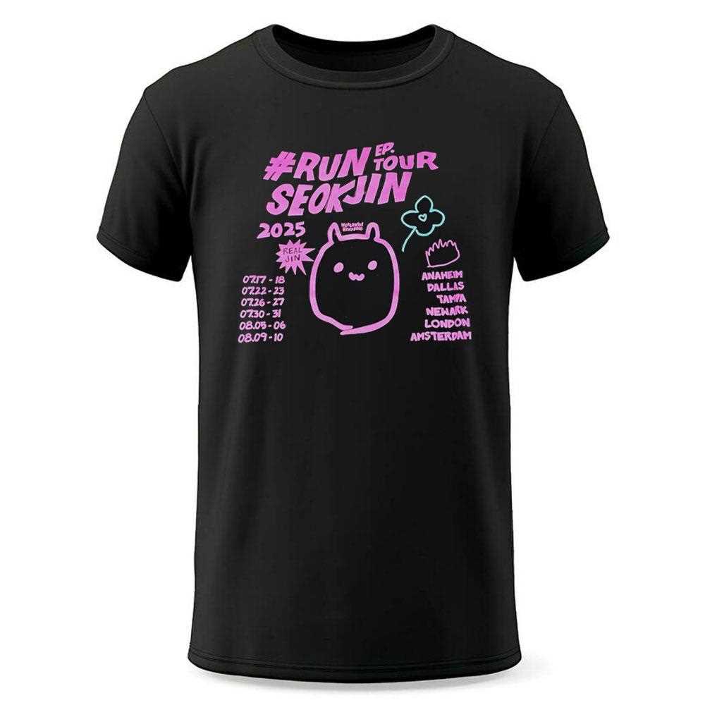 Run Seokjin Ep Tour 2025 World Wide Handsome Shirt Run Seokjin Ep Tour 2025 World Wide Handsome Shirt
