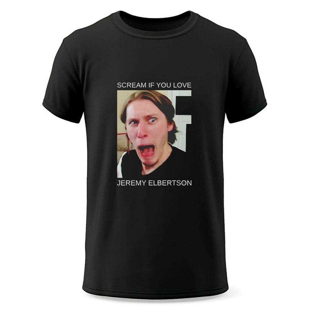 Scream If You Love Jeremy Elbertson Shirt Scream If You Love Jeremy Elbertson Shirt
