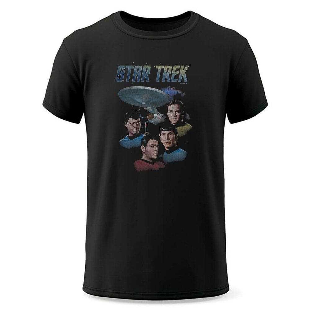 Star Trek Character Heads Collage Shirt Star Trek Character Heads Collage Shirt