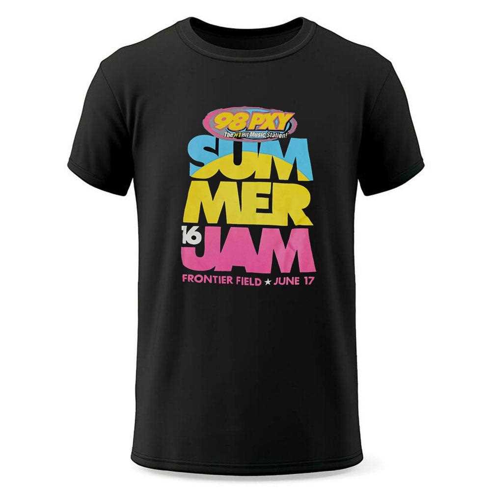 Summer Jam Frontier Field June 17 98 Pxy The #1 Hit Music Station Shirt Summer Jam Frontier Field June 17 98 Pxy The #1 Hit Music Station Shirt