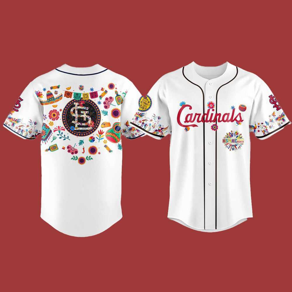2025 Cardinals Jersey For Hispanic Heritage Month