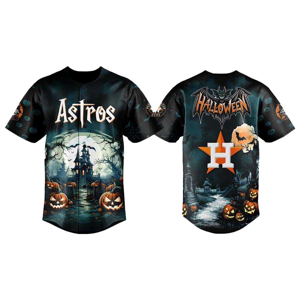 2025 Houston Astros Happy Halloween Jersey