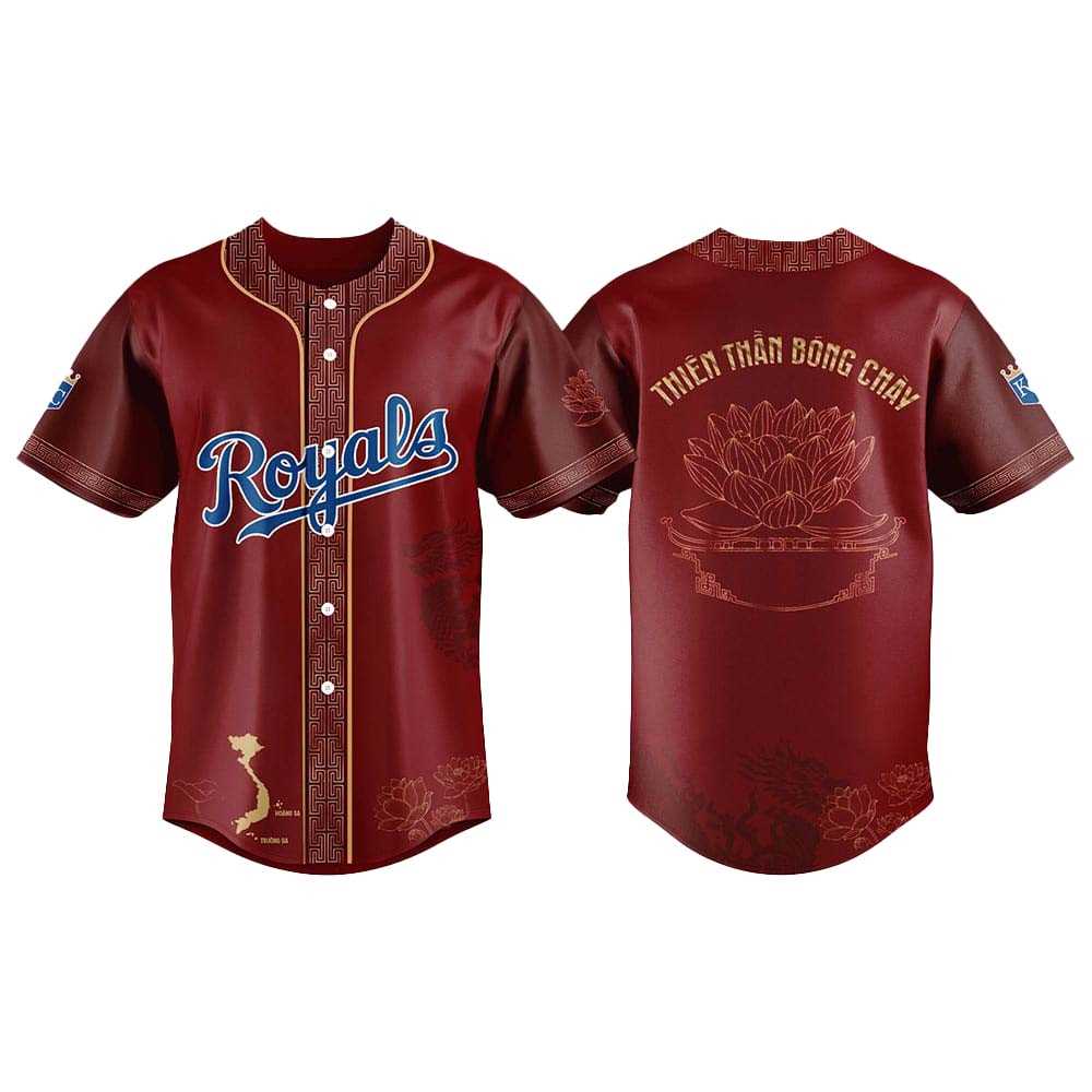 2025 Kansas City Royals Vietnamese Heritage Night Jersey