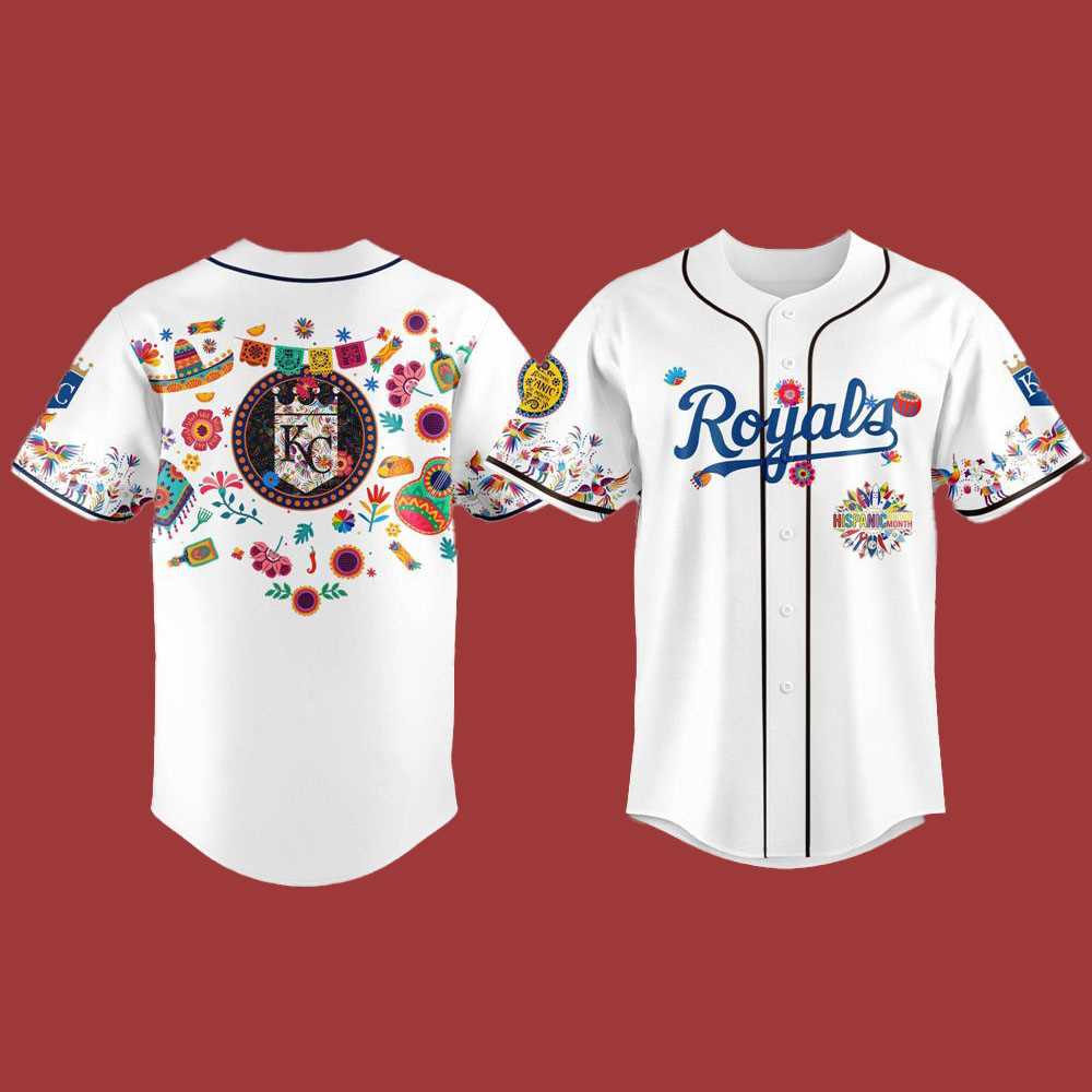 2025 Kc Royals Jersey For Hispanic Heritage Month