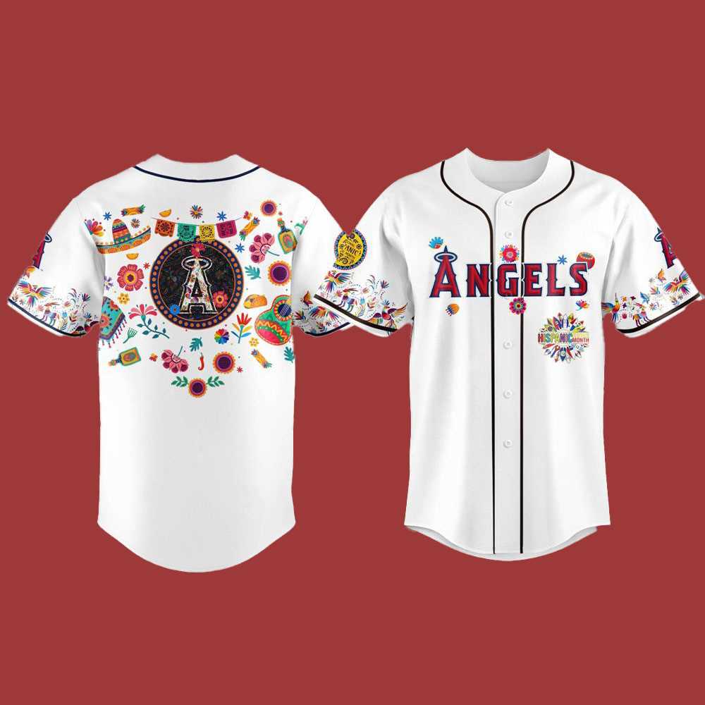 2025 La Angels Jersey For Hispanic Heritage Month