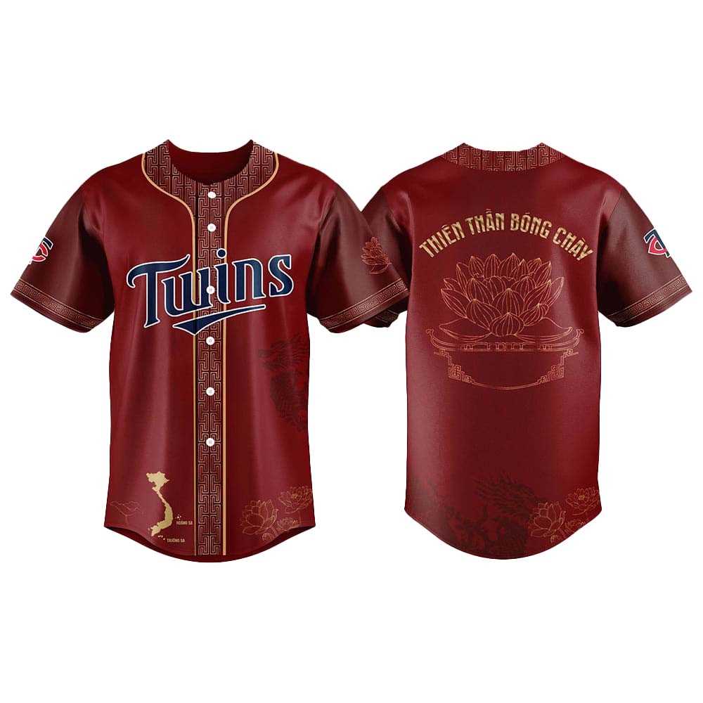 2025 Minnesota Twins Vietnamese Heritage Night Jersey