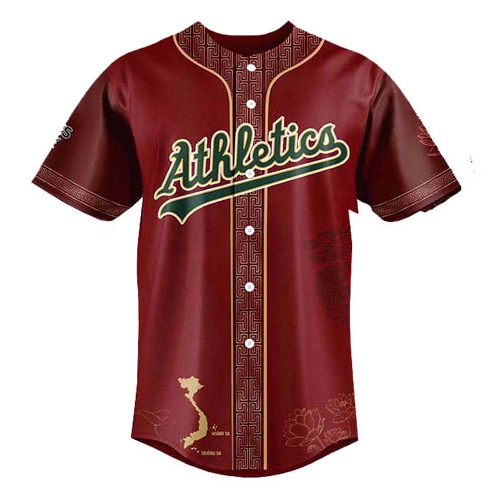 2025 Oakland Athletics Vietnamese Heritage Night Jersey