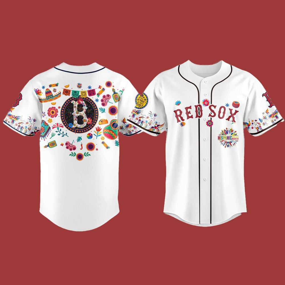 2025 Red Sox Jersey For Hispanic Heritage Month