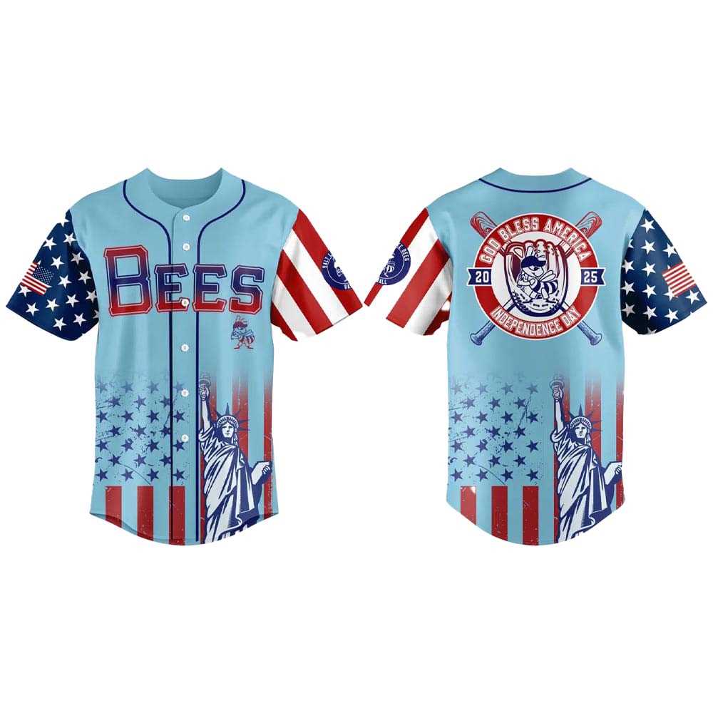 2025 Salt Lake Bees Independence Day Jersey