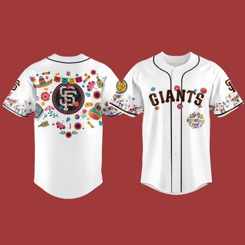 2025 Sf Giants Jersey For Hispanic Heritage Month