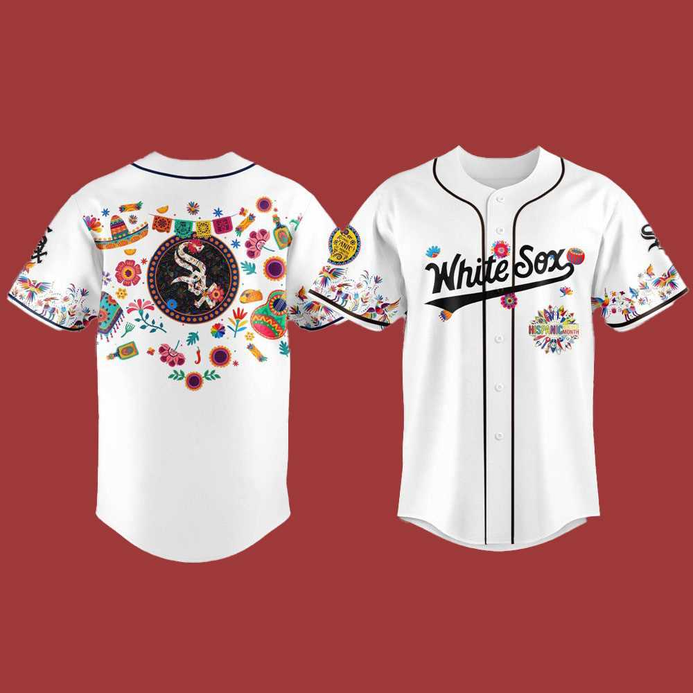 2025 White Sox Jersey For Hispanic Heritage Month