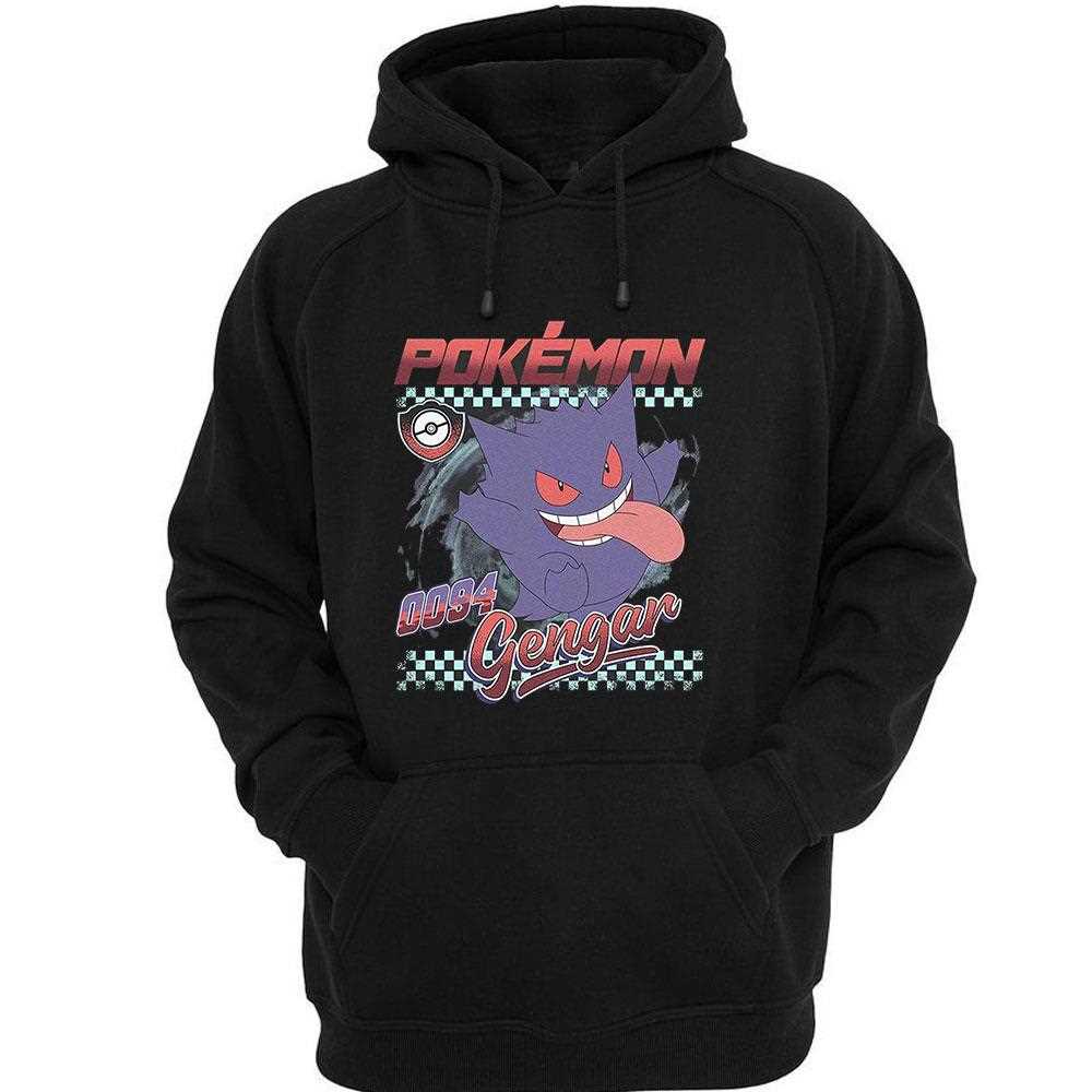 Pokemon Gengar Racer Graphic Shirt Pokemon Gengar Racer Graphic Shirt