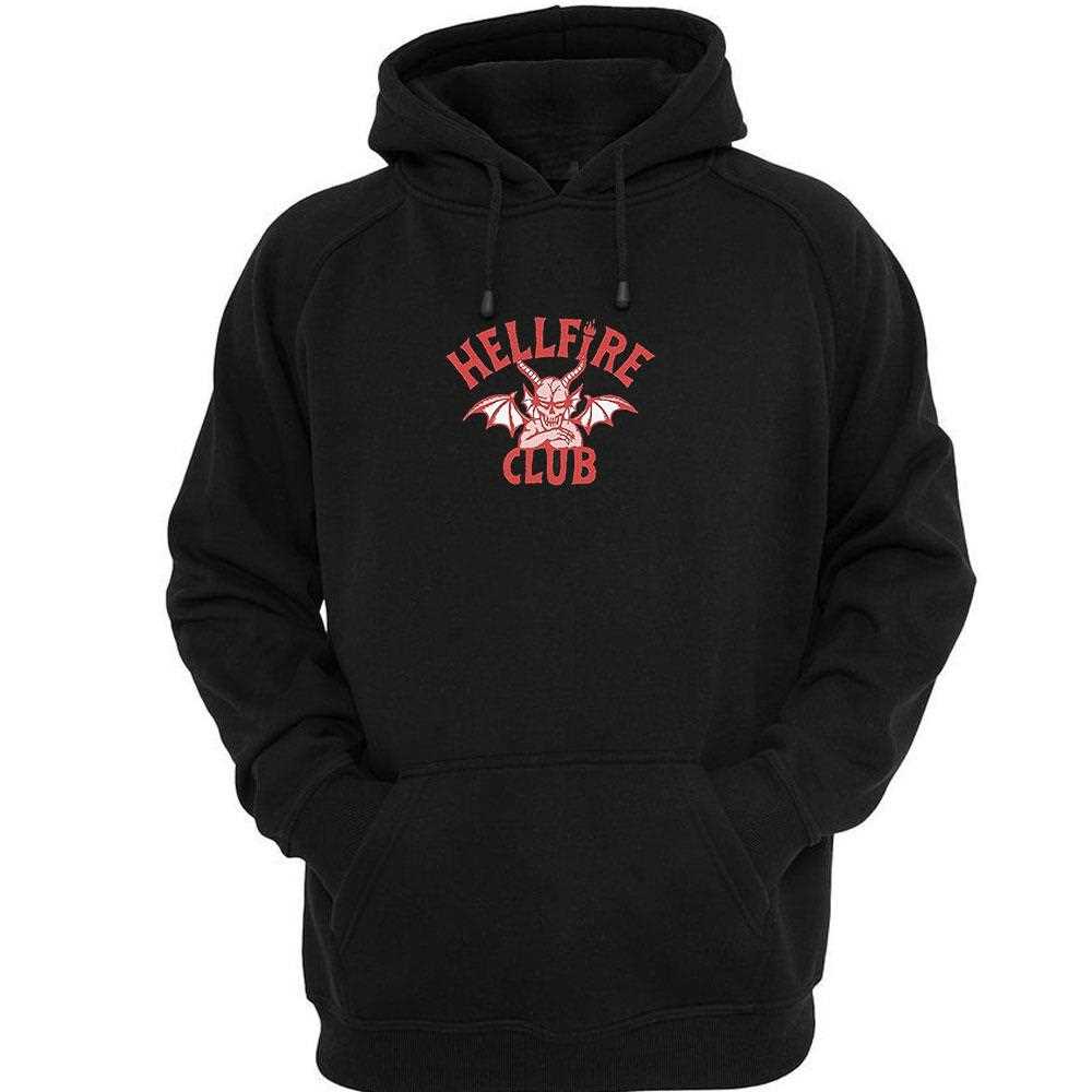 Stranger Things Hellfire Club Devil Logo Shirt Stranger Things Hellfire Club Devil Logo Shirt