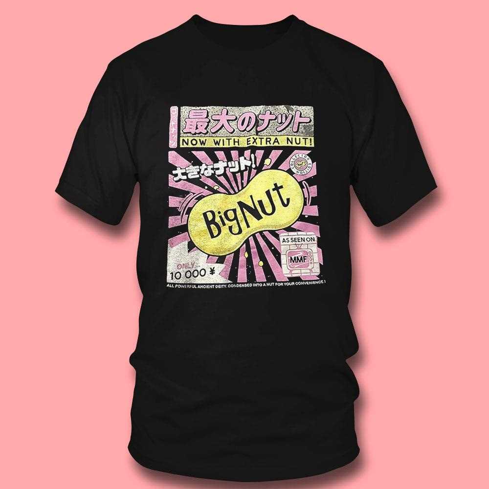 Funny ‘bignut’ Japanese Snack Parody Shirt Funny ‘bignut’ Japanese Snack Parody Shirt