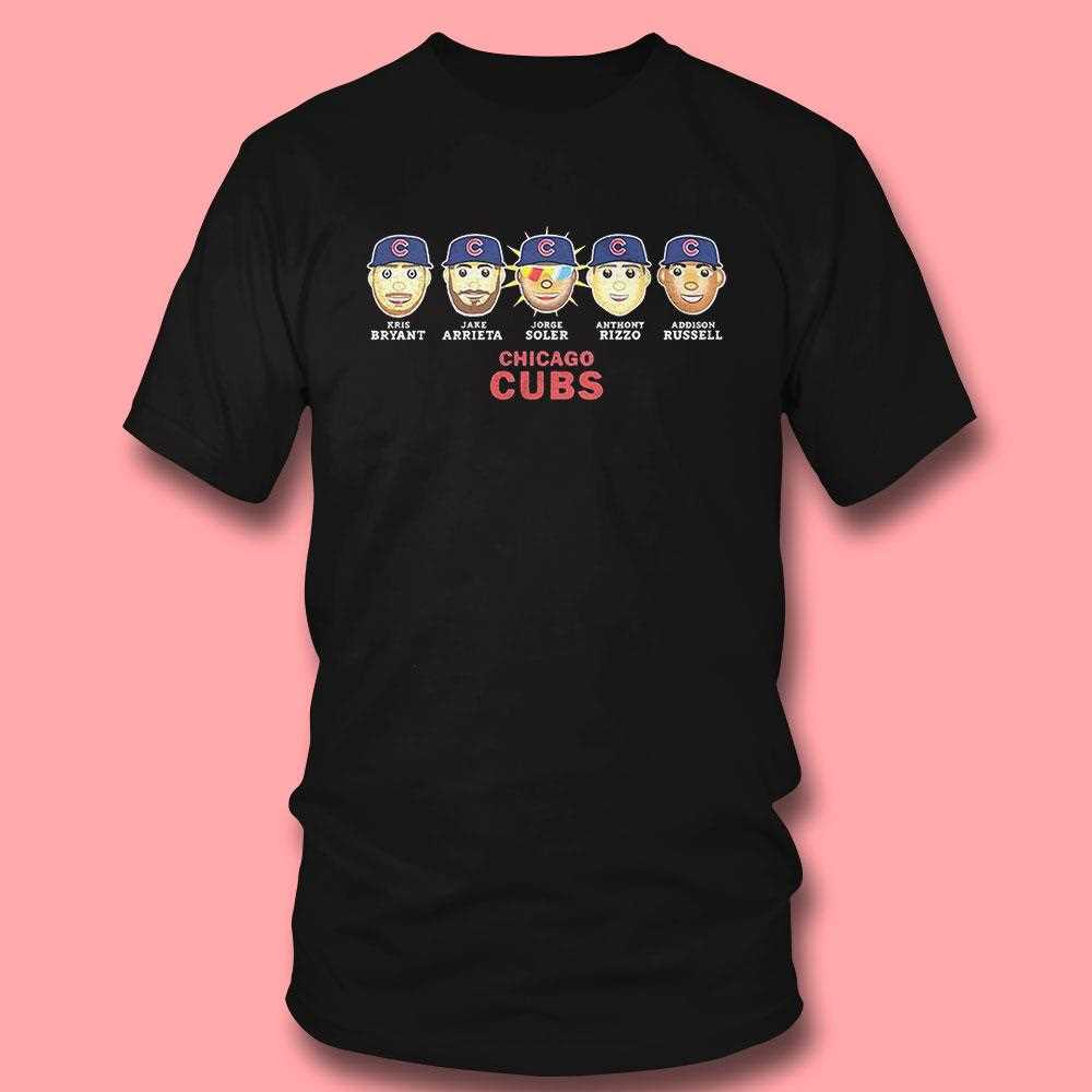 Bryant Arrieta Soler Rizzo Russell Chicago Cubs Shirt Bryant Arrieta Soler Rizzo Russell Chicago Cubs Shirt