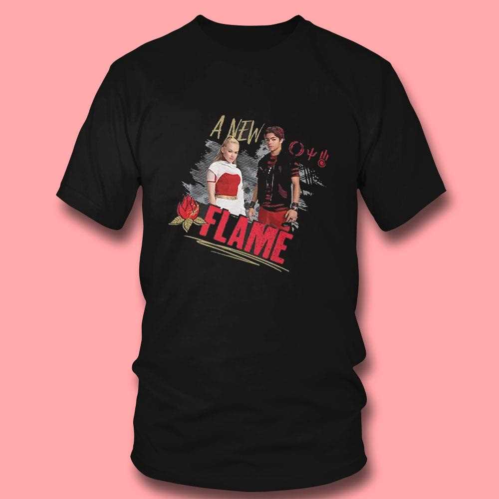 Disney Zombies 4 Nova And Victor A New Flame Shirt Disney Zombies 4 Nova And Victor A New Flame Shirt