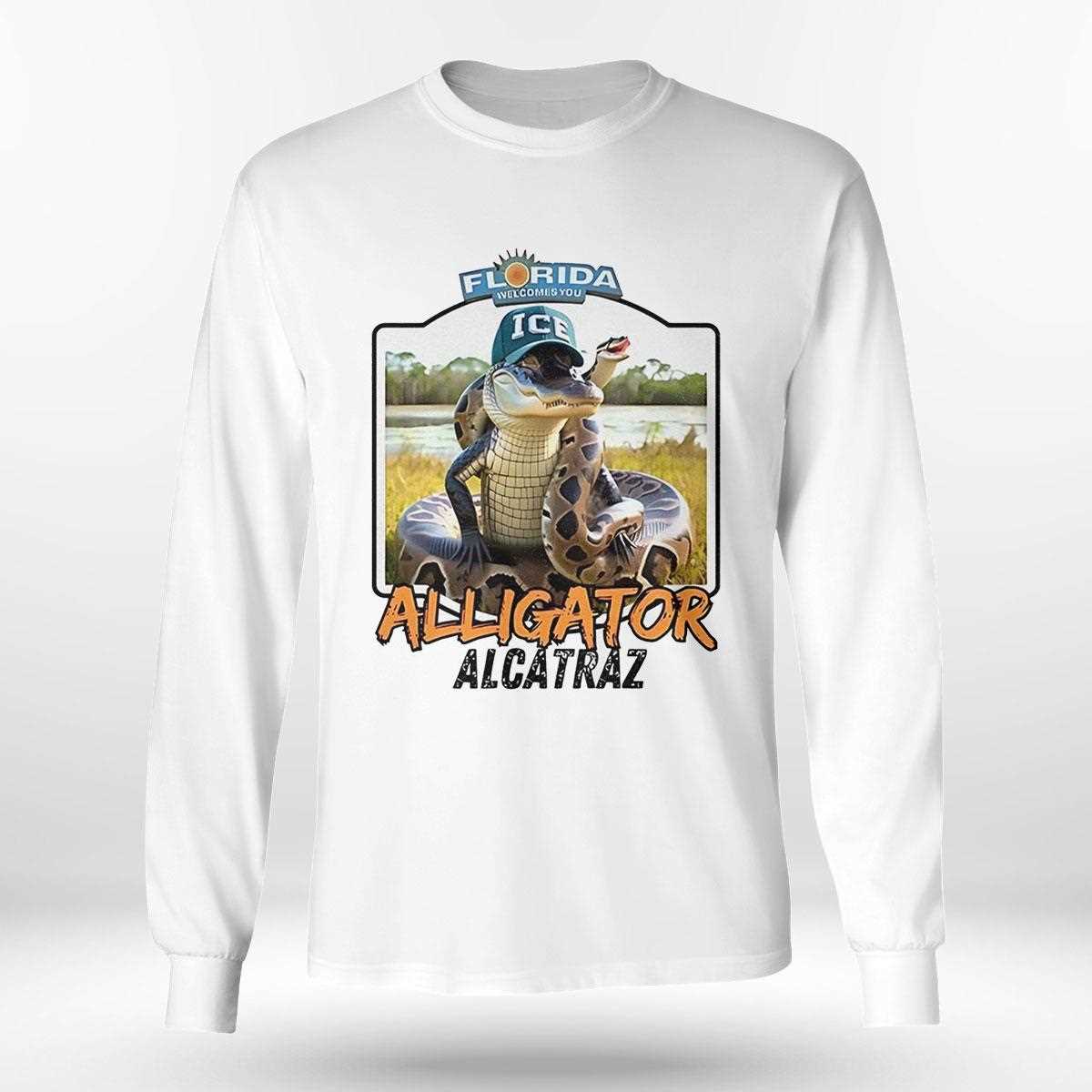 Florida Welcomes You Alligator Alcatraz Shirt Florida Welcomes You Alligator Alcatraz Shirt
