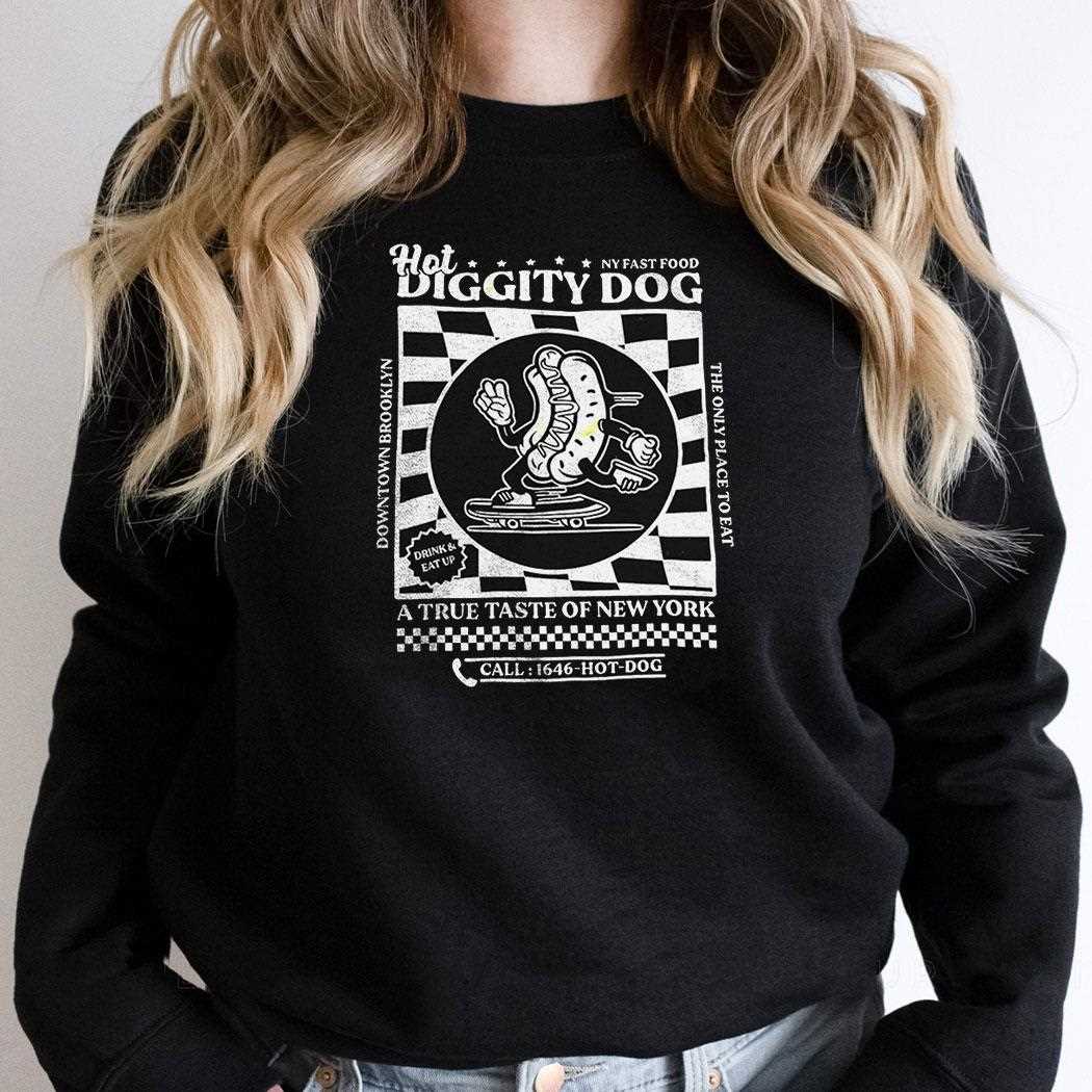 Hot Diggity Dog A True Taste Of New York Shirt Hoodie Hot Diggity Dog A True Taste Of New York Shirt Hoodie