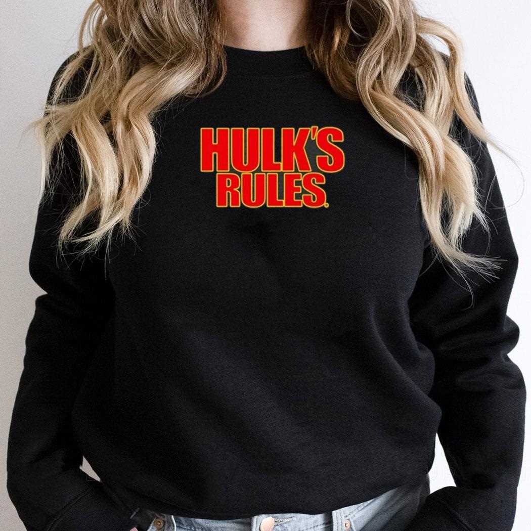 Hulk Hogan Hulks Rules Shirt Hulk Hogan Hulks Rules Shirt