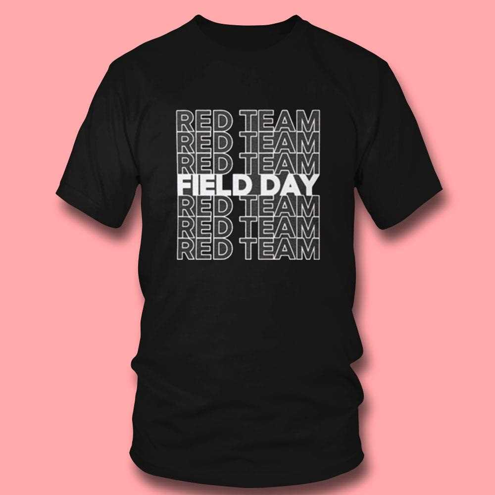 Jasmine Goode Red Team Field Day Shirt Jasmine Goode Red Team Field Day Shirt