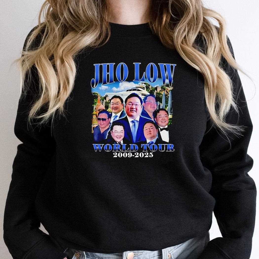 Jho Low World Tour 2009 2025 Shirt Jho Low World Tour 2009 2025 Shirt