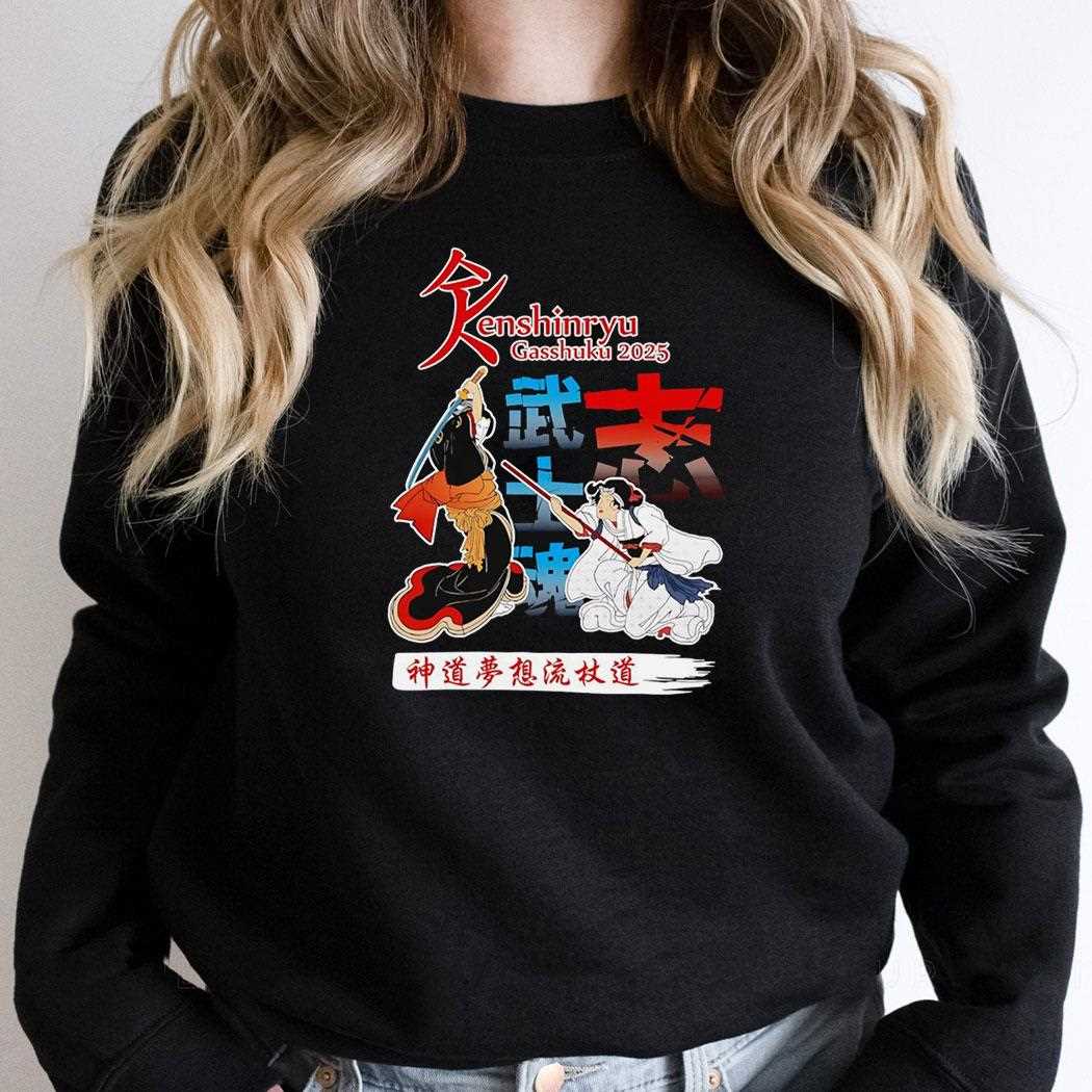 Kenshinryu Gasshuku Onna Bugeisha 2025 Shirt Kenshinryu Gasshuku Onna Bugeisha 2025 Shirt