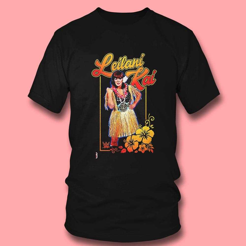 Leilani Kai Wwe Legends 80s Wrestling Shirt