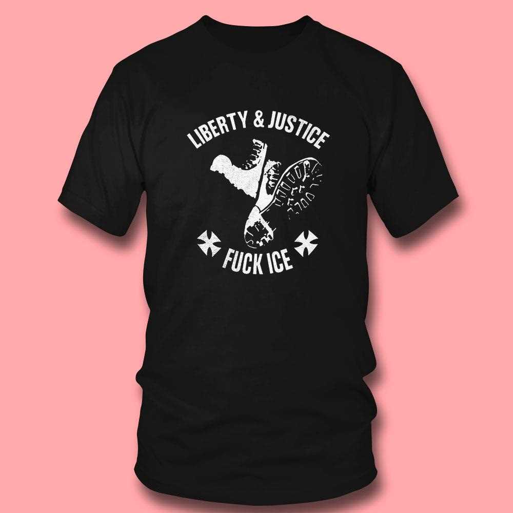 Liberty & Justice Fuck Ice’ Anti-ice Protest Shirt Liberty & Justice Fuck Ice’ Anti-ice Protest Shirt