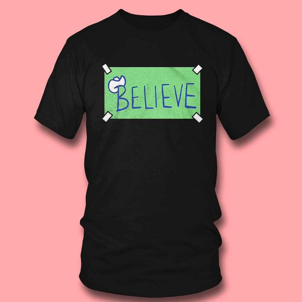 Dallas Mavericks ‘believe’ Fan Shirt Dallas Mavericks ‘believe’ Fan Shirt