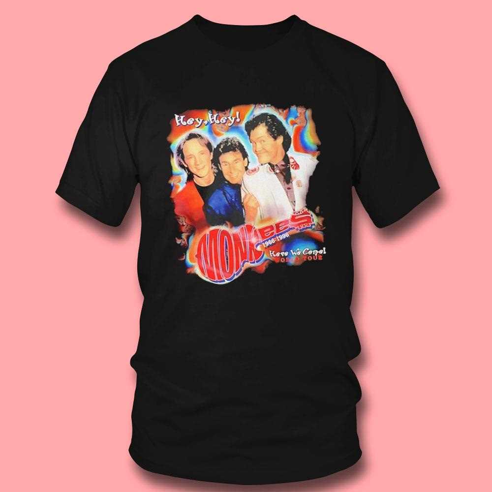 Monkees Here We Come World Tour Shirt Monkees Here We Come World Tour Shirt