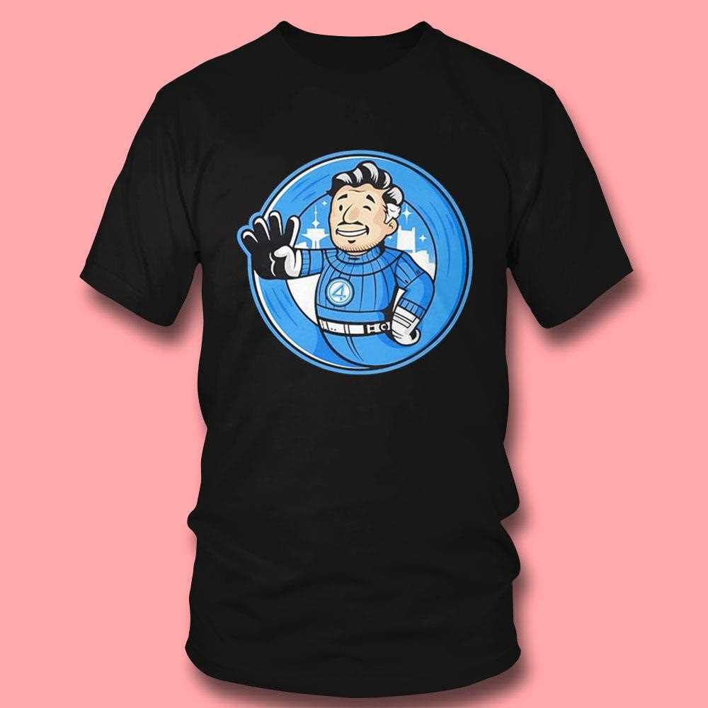 Mr Fantastic X Vault Boy Fantastic Boy Shirt Mr Fantastic X Vault Boy Fantastic Boy Shirt