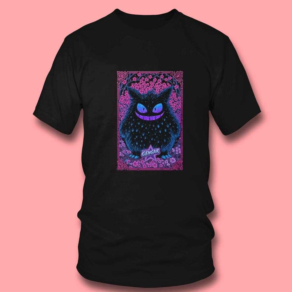New Pokemon Gengar Shirt New Pokemon Gengar Shirt