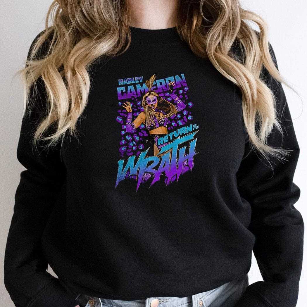 Return Of The Wrath Harley Cameron Aew Shirt Return Of The Wrath Harley Cameron Aew Shirt