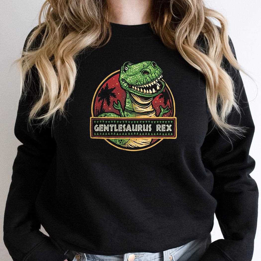 Rex Toy Story X The Jurassic Park Gentlesaurus Rex Logo Shirt Rex Toy Story X The Jurassic Park Gentlesaurus Rex Logo Shirt