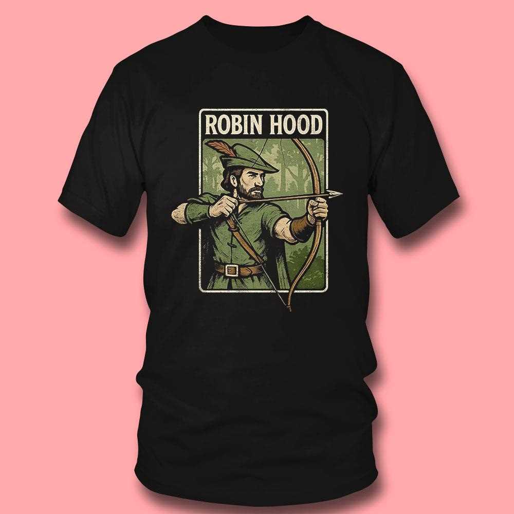Robin Hood Cartoon Shirt Robin Hood Cartoon Shirt