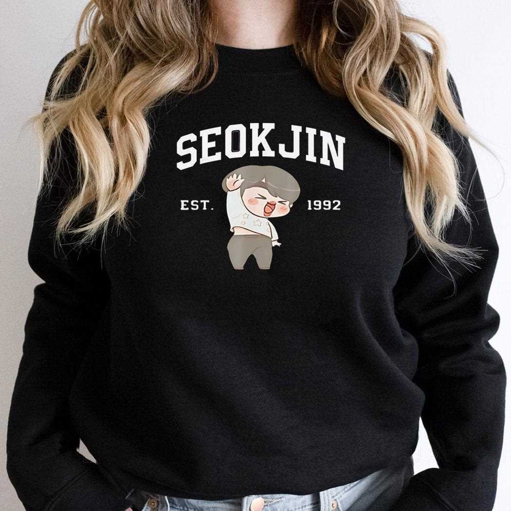 Seokjin Est1992 Cute Chibi Shirt Seokjin Est1992 Cute Chibi Shirt