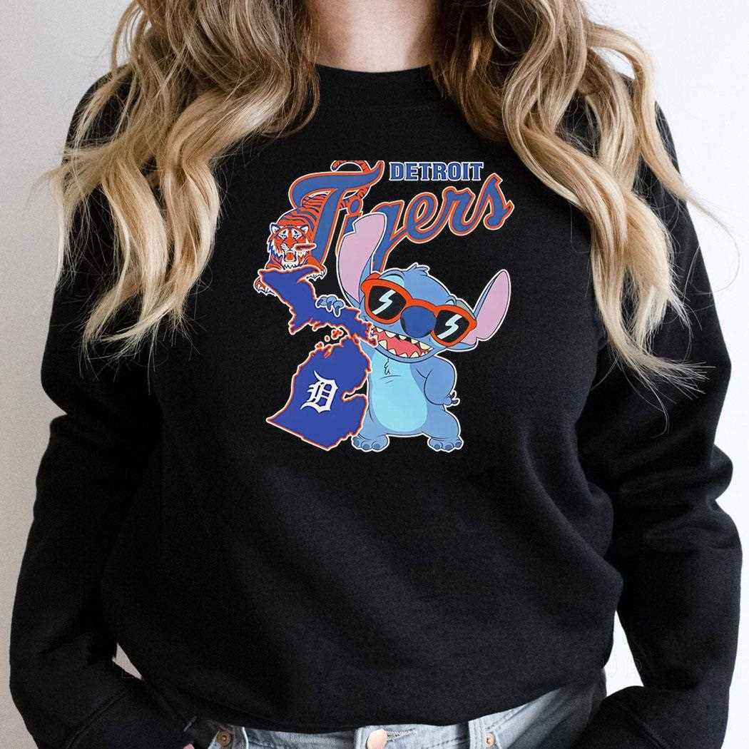 Stitch Detroit Tigers Baseball 2025 Shirt Stitch Detroit Tigers Baseball 2025 Shirt