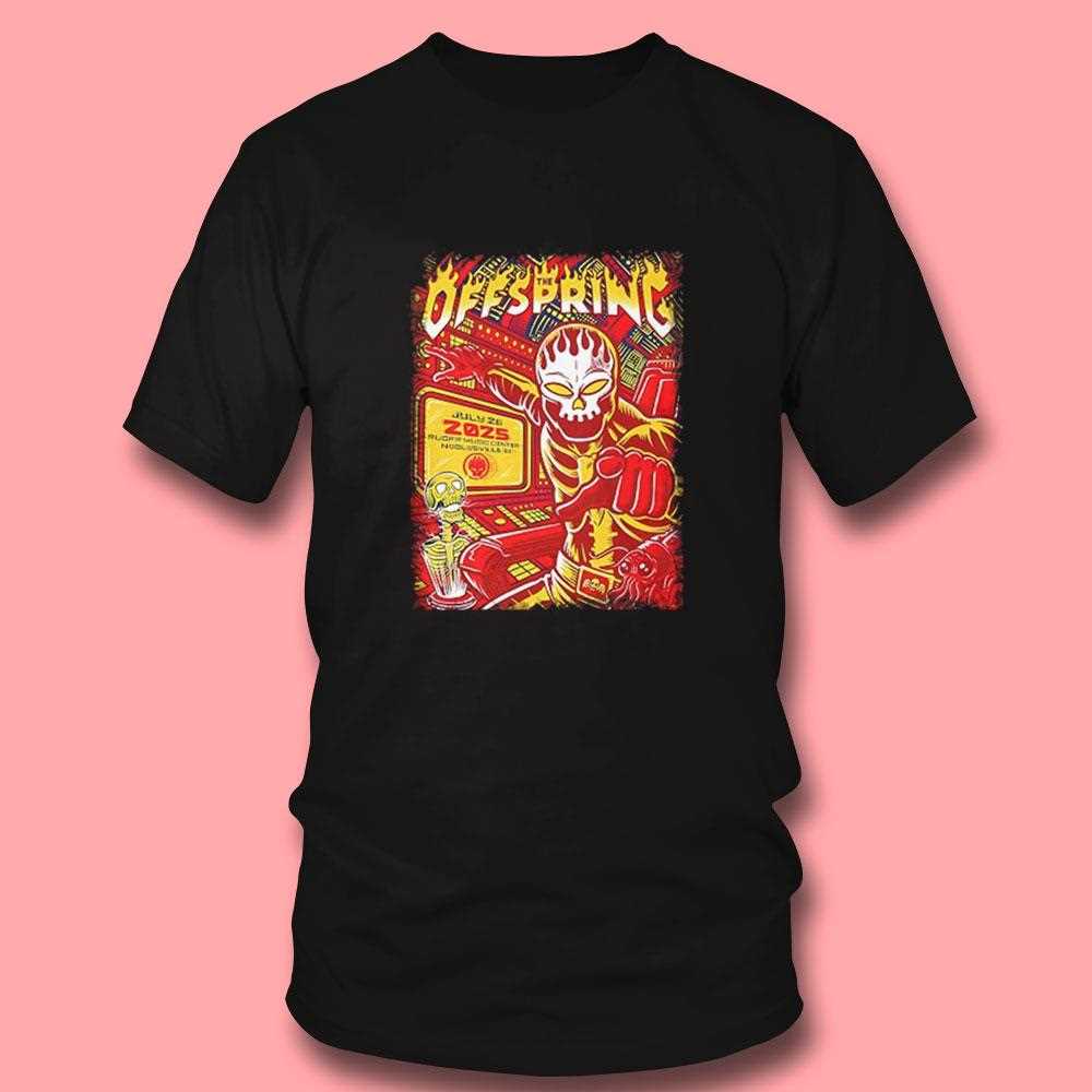 The Offspring Supercharged Tour 2025 Shirt The Offspring Supercharged Tour 2025 Shirt