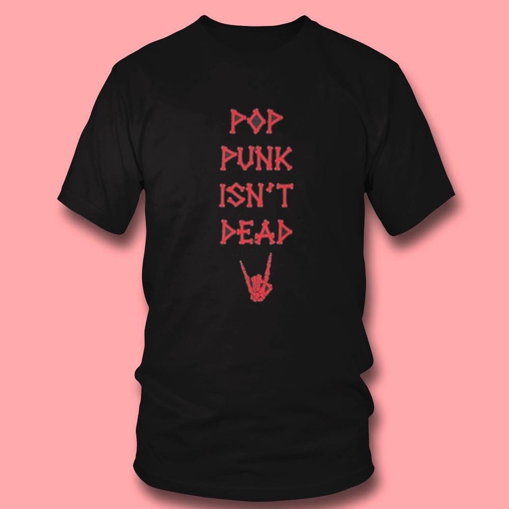 The Paradox Black Pop Punk Isnt Dead Skeleton Hand Shirt The Paradox Black Pop Punk Isnt Dead Skeleton Hand Shirt