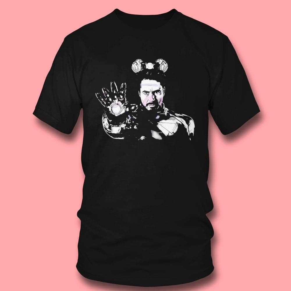 Tony Stark Iron Man Disney Marvel Mickey Ears Shirt Tony Stark Iron Man Disney Marvel Mickey Ears Shirt