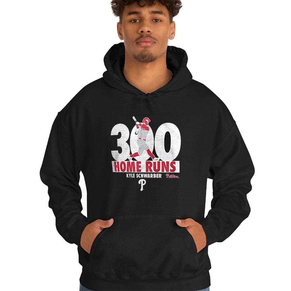 Kyle Schwarber 300 Home Runs T-shirt – Philadelphia Phillies Mlb Fan Tee Kyle Schwarber 300 Home Runs T-shirt – Philadelphia Phillies Mlb Fan Tee